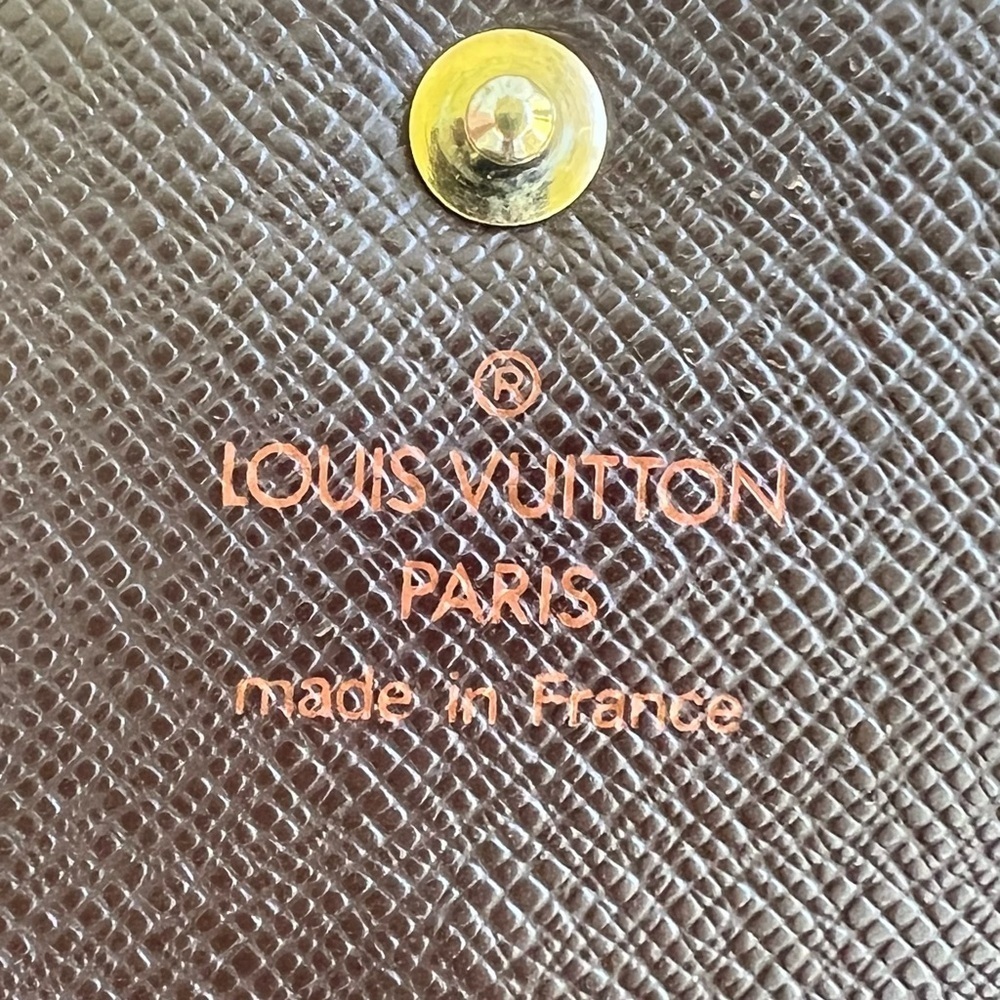 Louis Vuitton Damier Ebene Porte Tresor Etui Papiers Wallet - Picture 5 of 16